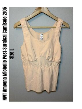 Amoena Michelle Post-Surgical Camisole 2105 Size L